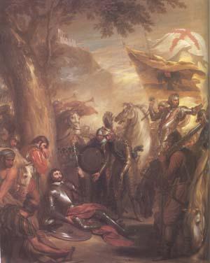Benjamin West The Death of Chevalier Bayard (mk25) France oil painting art